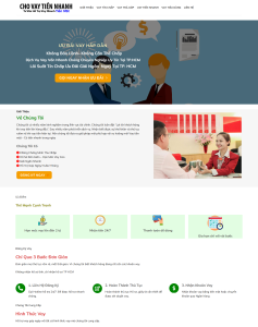 Theme wordpress cho vay tiền